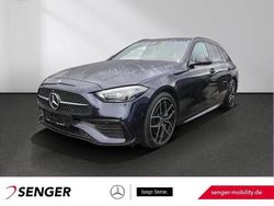 Cavansitblau Gebraucht 2021 Mercedes C200 AMG line Kombi | 31.359 € (Teuer)
