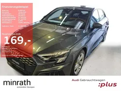 Grau Gebraucht 2023 Audi A3 Sportback S-Line Limousine | 31.599 € (Teuer)