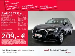 Mythosschwarz metallic Gebraucht 2022 Audi Q3 SUV | 26.345 € (Superpreis)