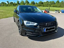Schwarz Gebraucht 2016 Audi A3 Sportback S-Line Limousine | 13.600 € (Fairer Preis)