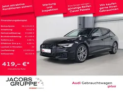 Brillantschwarz Gebraucht 2024 Audi S6 Premium Kombi | 58.220 €