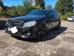 Schwarz Gebraucht 2008 Mercedes C320 AMG line Kombi | 9.250 € (Fairer Preis)