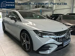 Manufaktur alpingrau uni Gebraucht 2022 Mercedes EQE AMG 43 AMG Limousine | 59.979 € (Guter Preis)