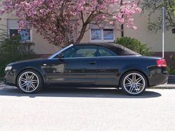 Schwarz Gebraucht 2009 Audi A4 Cabriolet S-line plus Cabrio | 12.999 €