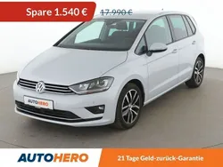 Weiß Gebraucht 2017 VW Golf Sportsvan Sound Van / Kleinbus | 16.060 € (Guter Preis)