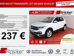 Weiß Gebraucht 2022 VW T-Cross Style SUV | 19.949 € (Guter Preis)