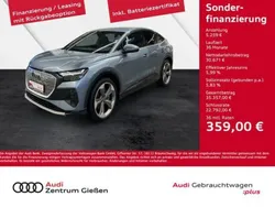 Geysirblau metallic (metallic) Gebraucht 2021 Audi e-tron Sportback Ambiente SUV | 34.930 € (Guter Preis)