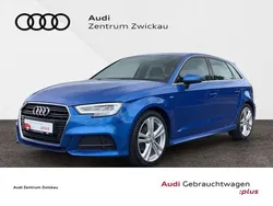 Blau Gebraucht 2019 Audi A3 Sportback Sport Limousine | 18.930 € (Fairer Preis)