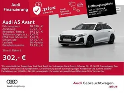 Gletscherweiß metallic Gebraucht 2025 Audi A5 Ambiente Coupé | 48.890 €