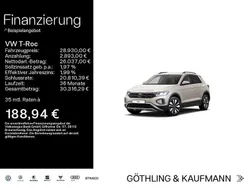 Ivory silver metallic Gebraucht 2024 VW T-Roc Move SUV | 28.930 € (Guter Preis)
