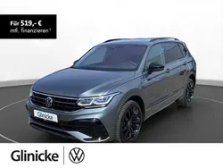 Platinum grey metallic Gebraucht 2022 VW Tiguan Allspace R-line SUV | 40.600 € (Fairer Preis)