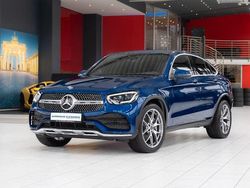 Blau Gebraucht 2019 Mercedes GLC200 AMG line SUV | 39.980 € (Etwas zu teuer)