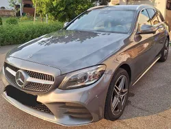 Grau Gebraucht 2018 Mercedes C220 AMG line Kombi | 26.000 € (Fairer Preis)