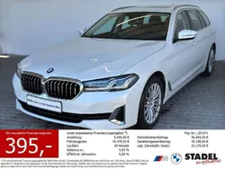 Mineralweiss metallic Gebraucht 2020 BMW 540 Luxury Line Kombi | 39.444 € (Superpreis)