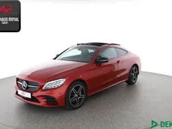 Rot (metallic) Gebraucht 2018 Mercedes C300 AMG Coupé | 29.880 € (Superpreis)