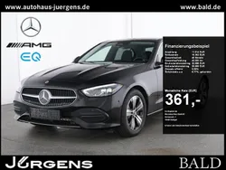 Obsidianschwarz metallic Gebraucht 2024 Mercedes C200 Avantgarde Limousine | 38.230 € (Guter Preis)