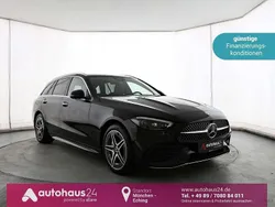 Schwarz Gebraucht 2024 Mercedes C300e AMG line Kombi | 43.880 € (Guter Preis)