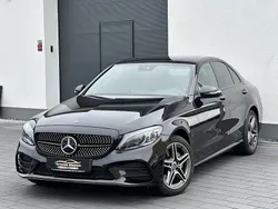 Schwarz Gebraucht 2018 Mercedes C200 AMG line Limousine | 25.800 € (Fairer Preis)