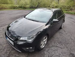 Schwarz Gebraucht 2015 Seat Leon ST FR Kombi | 9.500 € (Superpreis)