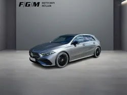 lack mountaingrau Gebraucht 2025 Mercedes A200 AMG line Limousine | 41.770 €