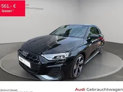 Schwarz Gebraucht 2024 Audi A3 Sportback S-Line Limousine | 38.990 € (Guter Preis)
