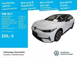 Gletscherweiß metallic/schwarz Gebraucht 2024 VW ID.7 GTX Limousine | 50.980 € (Guter Preis)