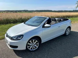 Weiß Gebraucht 2013 VW Golf Cabriolet Cabrio | 9.000 € (Guter Preis)