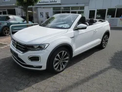 Pure white schwarz Gebraucht 2021 VW T-Roc Cabriolet R-line Cabrio | 26.488 € (Fairer Preis)