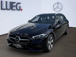 Metalliclack obsidianschwarz Gebraucht 2024 Mercedes C220 Advanced Kombi | 47.500 € (Teuer)