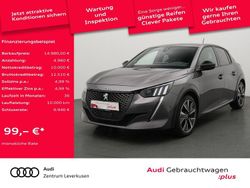 Platiniumgrau Gebraucht 2020 Peugeot 208 GT-line Kleinwagen | 14.980 € (Fairer Preis)