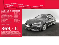 Daytonagrau perleffekt Gebraucht 2021 Audi S5 Cabriolet Ambiente Cabrio | 47.446 € (Superpreis)