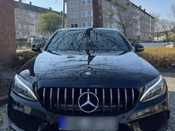 Schwarz Gebraucht 2014 Mercedes C220 AMG line Limousine | 19.000 € (Teuer)