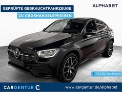 Schwarz Gebraucht 2022 Mercedes GLC300 AMG line Coupé | 36.407 € (Fairer Preis)