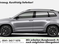 Brillantsilber metallic Neu 2025 Skoda Karoq SportLine SUV | 38.034 € (Guter Preis)