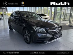 Grau Gebraucht 2020 Mercedes C180 AMG line Limousine | 24.999 € (Fairer Preis)