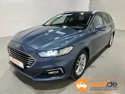 Chromablau metallic Gebraucht 2019 Ford Mondeo Titanium Kombi | 9.999 € (Fairer Preis)