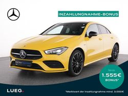 Gelb Gebraucht 2021 Mercedes CLA250e AMG Limousine | 29.995 € (Guter Preis)