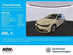 Pure white Gebraucht 2021 VW Golf VIII Style Limousine | 22.930 € (Guter Preis)