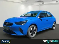 Perl blau (metallic) Gebraucht 2022 Opel Corsa-e Elegance Kleinwagen | 17.800 € (Fairer Preis)