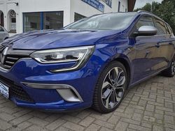 Blau metallic Gebraucht 2018 Renault Mégane GT Line GT-Line Kombi | 12.399 € (Guter Preis)