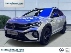 Reflexsilber schwarz Gebraucht 2024 VW Taigo R-line SUV | 33.990 € (Teuer)