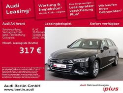 Mythosschwarz metallic Gebraucht 2024 Audi A4 Advanced Plus Kombi | 40.150 €