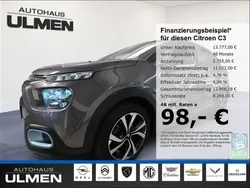 Grau Gebraucht 2023 Citroën C3 PureTech Kleinwagen | 13.777 € (Guter Preis)