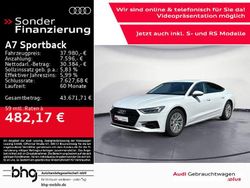 Gletscherweiß metallic Gebraucht 2021 Audi A7 Business Kleinwagen | 37.980 €