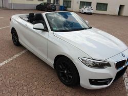 Weiß Gebraucht 2016 BMW 218 Sport Line Cabrio | 13.300 € (Fairer Preis)