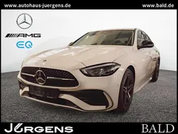 Unilack polarweiß Gebraucht 2025 Mercedes C180 AMG Limousine | 42.880 € (Etwas zu teuer)