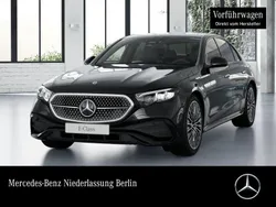 Obsidianschwarz Gebraucht 2025 Mercedes E200 AMG Limousine | 57.500 € (Superpreis)