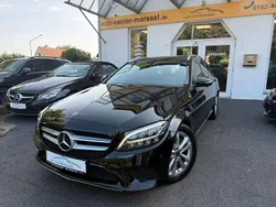 Schwarz/baltic black Gebraucht 2019 Mercedes C220 Avantgarde Kombi | 19.990 € (Fairer Preis)