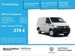 Candyweiß Gebraucht 2025 VW T6.1 Van | 33.650 € (Superpreis)