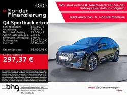 Mythosschwarz metallic Gebraucht 2022 Audi Q4 Sportback e-tron Ambiente SUV | 32.360 € (Superpreis)
